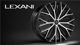 24" Lexani Aries Wheel 🌟 24X10 5X127 +35 🌟 CB 78.1 Black & Machined Rim